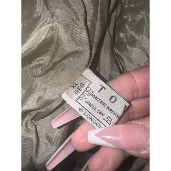 Towne by London Fog Men's XL Tan Vintage Casual Jacket Mid-Length - Picture 13 of 16